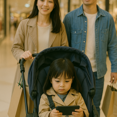 スマホ子守り