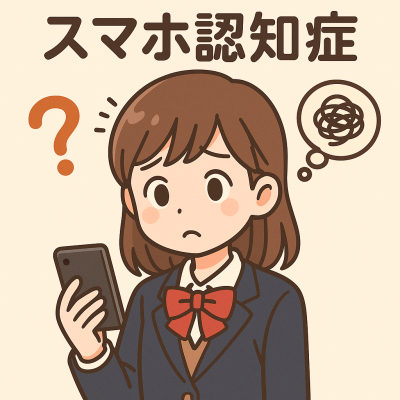 スマホ認知症が急増している件